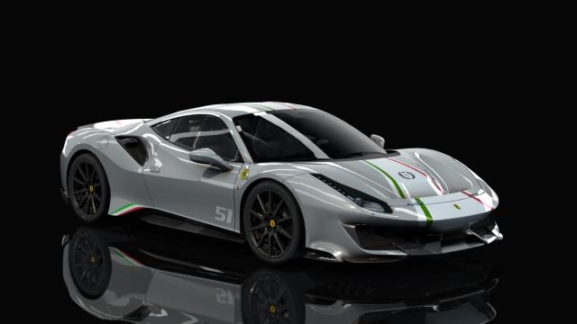 Ferrari 488 Pista Piloti Ferrari | Redd Tuned для Assetto Corsa