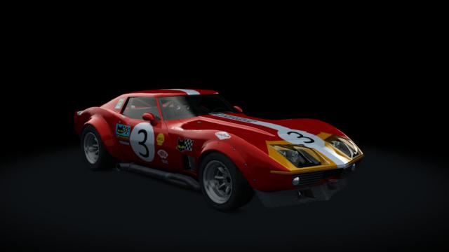 ACL GTR Chevrolet Corvette 1969 for Assetto Corsa