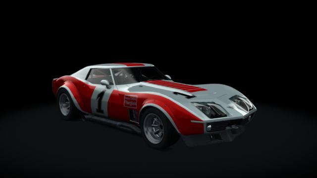 ACL GTR Chevrolet Corvette 1969 for Assetto Corsa