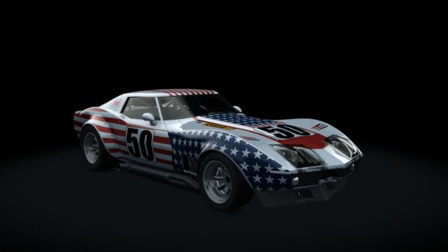 ACL GTR Chevrolet Corvette 1969 for Assetto Corsa