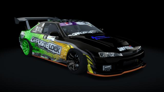 Nissan S14 Silvia DriftSouth Oppositelock for Assetto Corsa