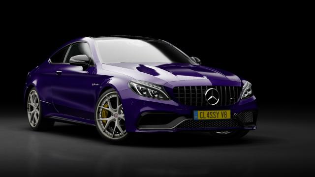 Mercedes-Benz C63 S AMG Coupe for Assetto Corsa