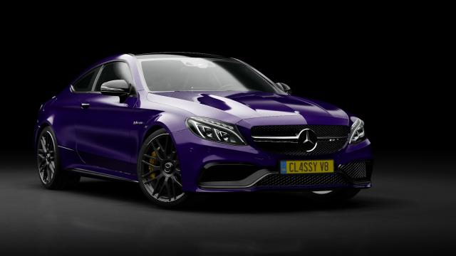 Mercedes-Benz C63 S AMG Coupe for Assetto Corsa