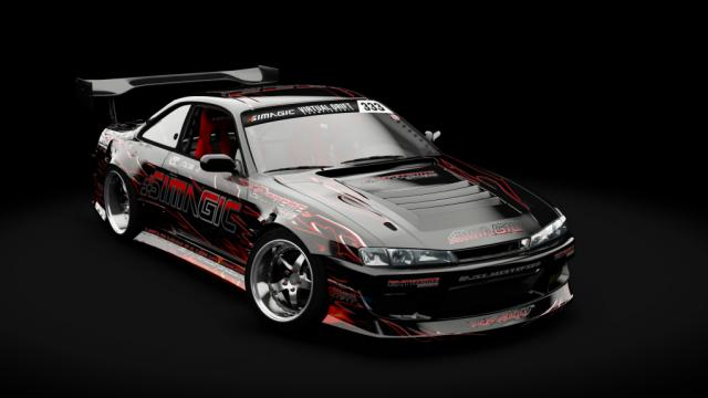 Nissan Silvia S14 Zack O’Sullivan VDC 2024 for Assetto Corsa