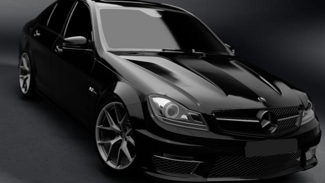 Mercedes C63 AMG для Assetto Corsa