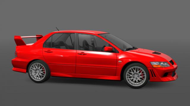 Mitsubishi Lancer Evolution VII GSR для Assetto Corsa