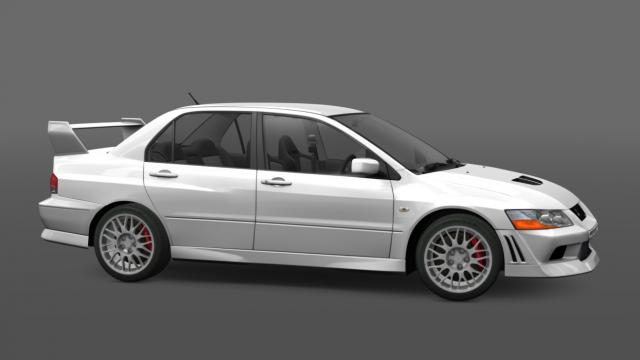 Mitsubishi Lancer Evolution VII GSR для Assetto Corsa