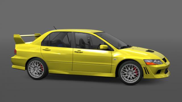 Mitsubishi Lancer Evolution VII GSR для Assetto Corsa