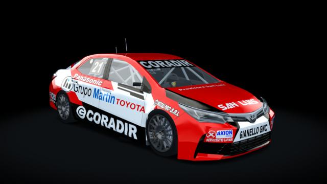 Toyota Camry TN Class 3 2018 for Assetto Corsa