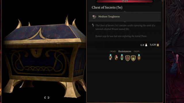 Secret Scrolls for 5e Spells for Baldur's Gate 3