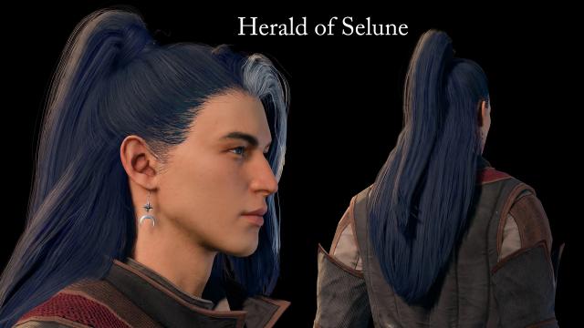 Kylin's Selunite Hairstyles для Baldur's Gate 3