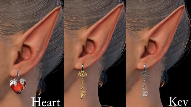 Kylin's Piercings для Baldur's Gate 3