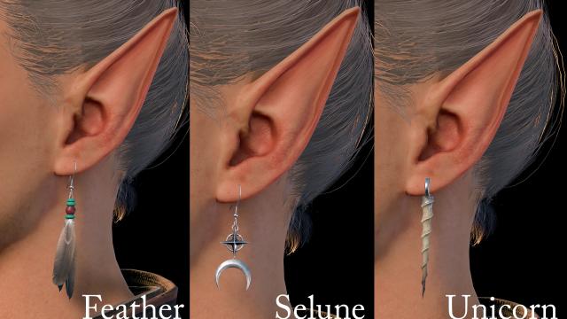 Kylin's Piercings для Baldur's Gate 3