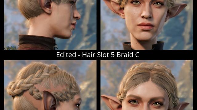 Download Padmes Hair Edits For Baldurs Gate 3