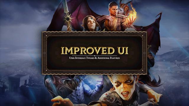 ImprovedUI ReleaseReady для Baldur's Gate 3
