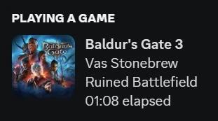 Discord Rich Presence for Baldur's Gate 3