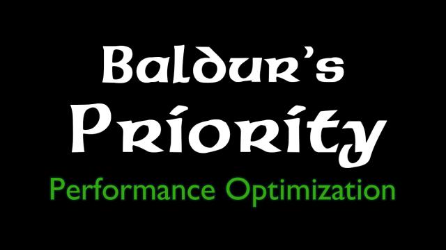 Baldur's Priority - CPU Performance FPS Optimizer