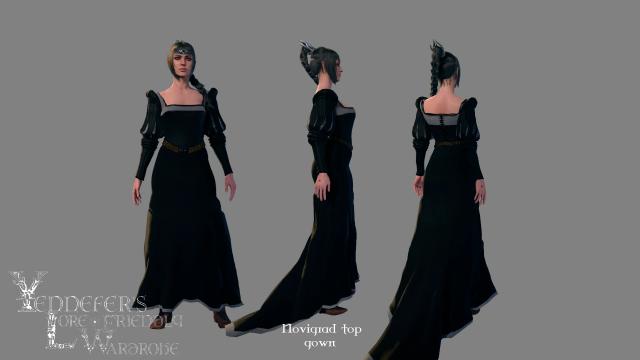 Yennefer's wardrobe for Baldur's Gate 3