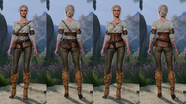 Ciri's Clothes for Baldur's Gate 3