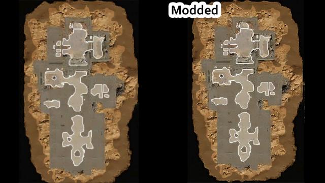 Улучшение текстур карты / Crispy Map - Double Resolution of World Map для Baldur's Gate 3