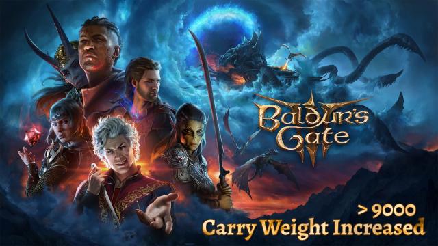 Carry Weight Increased - Up To Over 9000 for Baldur's Gate 3