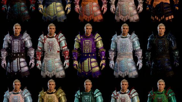 Chromatic Dyes for Baldur's Gate 3