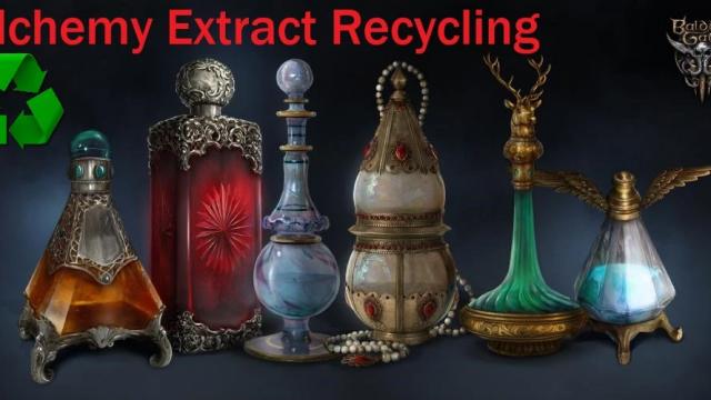 Alchemy Extract Recycling for Baldur's Gate 3