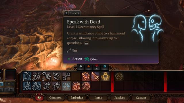 Speak With Dead For All для Baldur's Gate 3