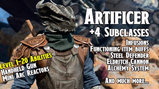 Artificer class and all subclasses