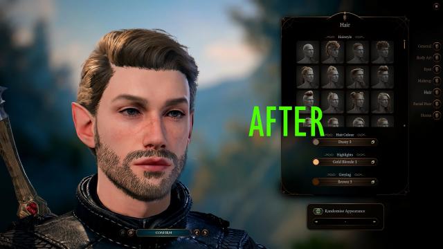 HD Hair and Beards v1.1.0 for Baldur's Gate 3