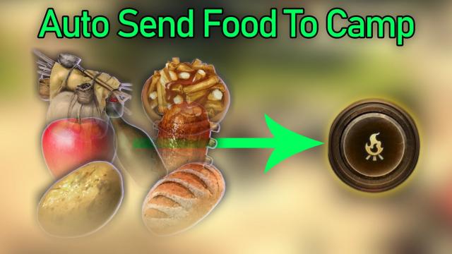 Auto Send Food To Camp for Baldur's Gate 3
