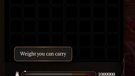 Carry Weight Tweaks для Baldur's Gate 3