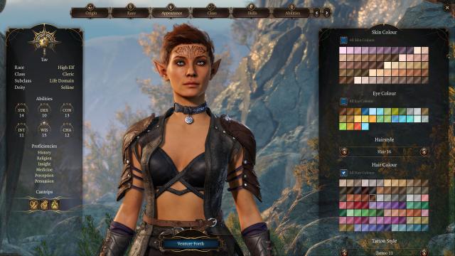 Biker Chick Outfit for Baldur's Gate 3