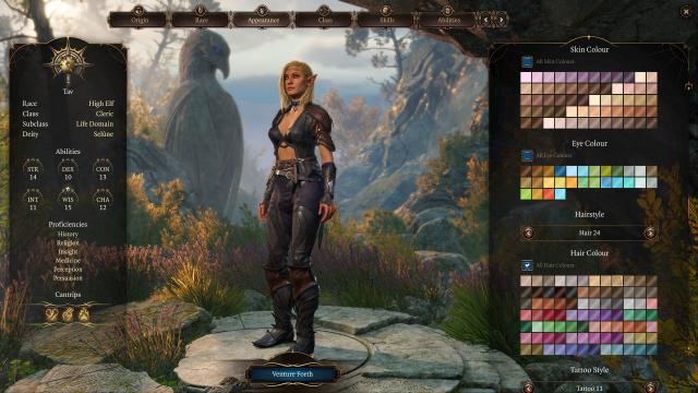 Biker Chick Outfit for Baldur's Gate 3