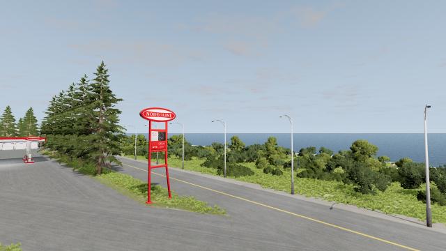 American Island for BeamNG Drive