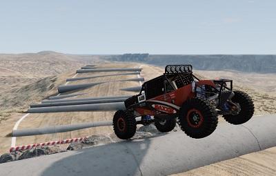 WhiteGuy's More Realistic Ultra 4 Short Course for BeamNG Drive