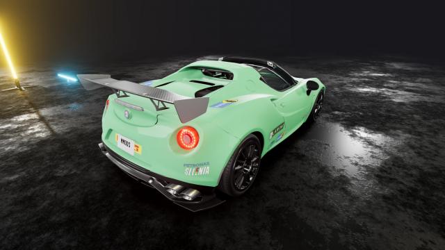 Alfa Romeo 4C для BeamNG Drive