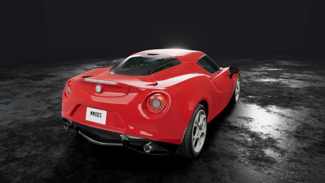 Alfa Romeo 4C для BeamNG Drive