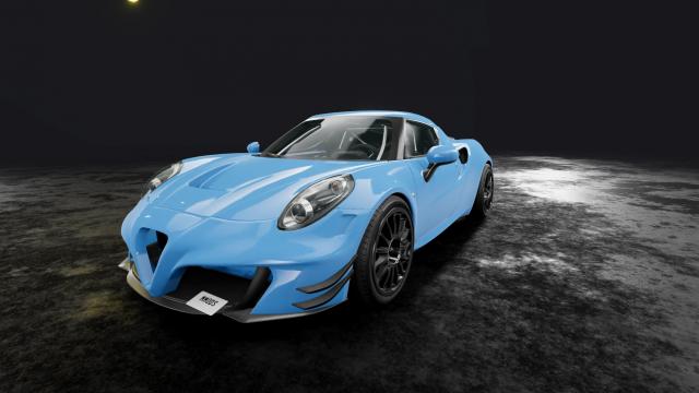 Alfa Romeo 4C для BeamNG Drive