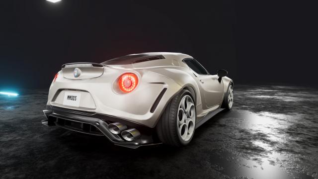 Alfa Romeo 4C для BeamNG Drive