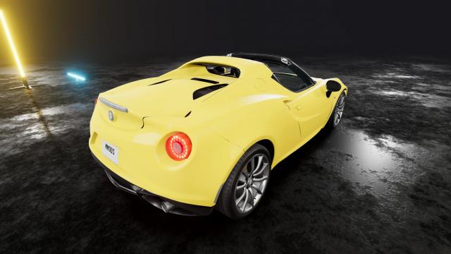 Alfa Romeo 4C для BeamNG Drive