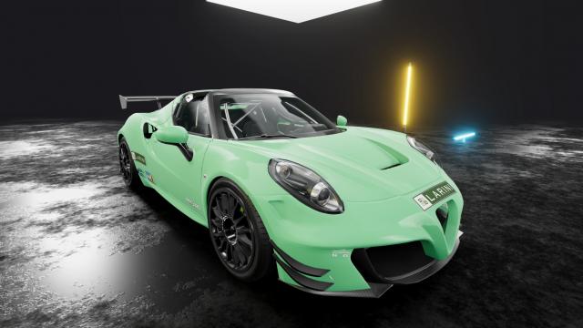 Alfa Romeo 4C для BeamNG Drive