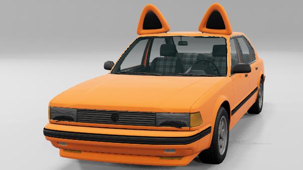 Cat Ears Roof Accessories для BeamNG Drive
