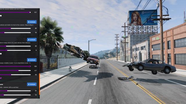 GodHand - SuperPowers mod для BeamNG Drive