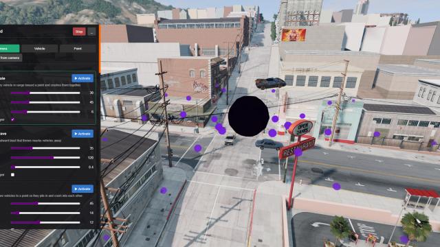 GodHand - SuperPowers mod для BeamNG Drive