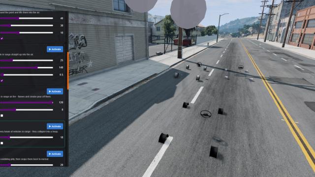 GodHand - SuperPowers mod для BeamNG Drive