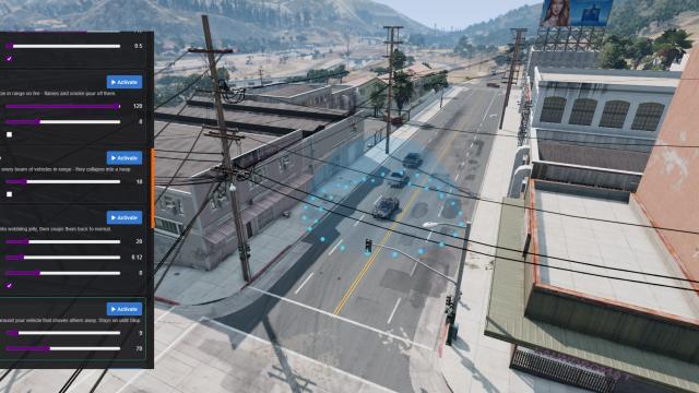 GodHand - SuperPowers mod для BeamNG Drive
