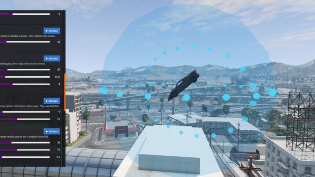 GodHand - SuperPowers mod для BeamNG Drive