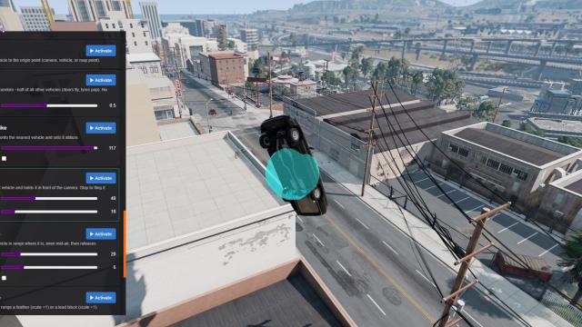 GodHand - SuperPowers mod для BeamNG Drive