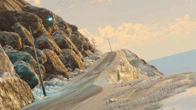 Flood Escape Mountain for BeamNG Drive